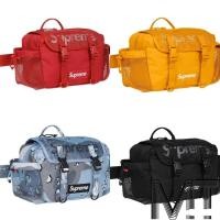ราคา HOT New Fashion BW SUPREME Waist Bag SS20 Sling Messenger Beg Superme tide brand Supreme 20ss men s and women s waist ba (26350253541)
