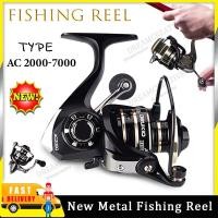 ราคา Deukio ac 2000 7000 fishing reel Malaysia spot Suntek metal stainless steel handle spinning reels fishing tackle (25229702181)