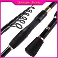 ราคา Sougayilang Spinning Casting Fishing Rod Portable Telescopic Fishing Rod For Freshwater Saltwater 1 8 2 1M (22864576205)