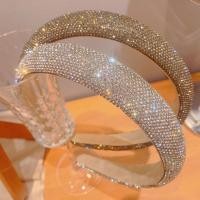 ราคา Rhinestone Headbands For Women Girls Fashion Rhinestone Head Bands Sparkly Headband Hair Hoop Party Hair Accessories (24128820054)