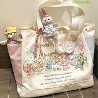 ราคา MOCHO Duffy Canvas Bag LinaBell Cartoon Casual StellaLou Print Tote Bag Students (24880903876)