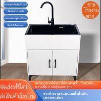 ราคา ห้องครัว อ่างล้างจานสแตนเลส ตู้รวม อ่างล้างหน้า บ้านเช่า ตู้สูงจากพื้นจรดเพดาน เดี่ยว อ่างล้างจานคู่ (23874451358)