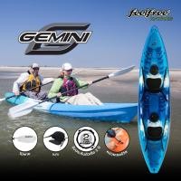 ราคา เรือ เรือคายัครุ่น GEMINI FEELFREE KAYAK เรือพาย 2 ที่นั่ง แถมฟรีไม้พาย และ กระเป๋ากันน้ำ มูลค่ารวมกว่า 2 000 บาท (16337380518)
