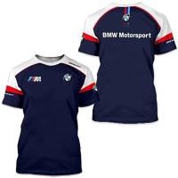 ราคา เสื ้ อยืดฤดูร ้ อนผู ้ ชาย BMW Racing Sports เสื ้ อยืดแขนสั ้ นลําลองสไตล ์ ใหม ่ (26200176987)