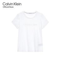 ราคา CALVIN KLEIN เสื้อยืดผู้หญิง ทรง Slim รุ่น J213892 YAF สีขาว (23567332255)