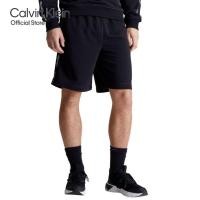 ราคา CALVIN KLEIN กางเกงขาสั้นผู้ชาย Terry Gym Shorts ทรง Regular รุ่น 4MS4S851 001 สีดำ (25119642985)