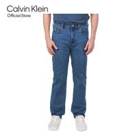 ราคา CALVIN KLEIN กางเกงยีนส์ผู้ชาย ทรง Slim Straight รุ่น J325325 1A4 สีน้ำเงินเข้ม (24326450138)