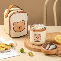 ราคา ถ้วยซุป นมถั่วเหลือง ข้าวโอ๊ต สเตนเลส 304 พร้อมฝาปิด แบบพกพา (23072508022)