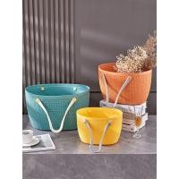 ราคา ฝักบัวปิคนิคแบบใช ้ มือถือ ยกผักหนาและทนทาน เสื ้ อผ ้ าสกปรก ตะกร ้ าซักผ ้ า (24330503640)