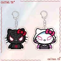 ราคา Caitao พวงกุญแจ Kawaii พวงกุญแจอะคริลิค Spiderman Sanrio Hello Kitty อะนิเมะจี ้ กระเป ๋ านักเรียนกระเป ๋ าปากกา (29350734079)