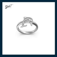 ราคา Debutgems เดบิ้วเจมส์ แหวนเงินแท้รุ่น 2R 6729Z SIL แหวนปลาโลมา (10768517197)