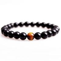 ราคา Black Onyx หินนิลดำแท้แห่งอำนาจ บารมีและโชคลาภ หินนิลดำ สร้อยข้อมือหิน กำไลหิน ด้ายแดงนำโชค พร้อมส่ง หินดำ สร้อยข้อมือ (6615831874)