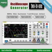 ราคา Fnirsi 1014d Digital Oscilloscope 2 In 1 Dual Channel Input สัญญาณเครื ่ องกําเนิดไฟฟ ้ า 100MHz 2 Analog Bandwidth 1GSa s Sampling (25280524627)