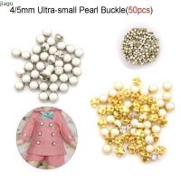 ราคา Jiagu 50 ชิ ้ น Mini Pearl ปุ ่ มน ่ ารัก Dollhouse Miniature Craft Pullip เสื ้ อผ ้ าเย ็ บ (29350612374)