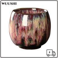 ราคา Wuushi ถ ้ วยน ้ ําชาเซรามิค Kung Fu Kiln Transformation ชาชาม Creative สไตล ์ ญี ่ ปุ ่ น Drinkware ถ ้ วยน ้ ําเครื ่ องปั ้ นดินเผา (27800769562)