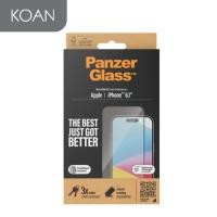 ราคา ฟิล์มกระจก PANZERGLASS Ultra Wide Fit for iP 15 15 Plus 15 Pro 15 Pro Max With Applicator (16695933371)