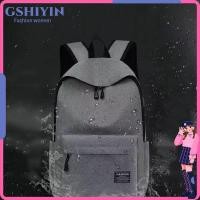 ราคา Shiyin กระเป ๋ าเป ้ นักเรียนโรงเรียน กระเป ๋ าเป ้ สะพายหลังอเนกประสงค ์ ล ้ างทําความสะอาดได ้ 15 นิ ้ ว ผ ้ าคุณภาพสูงสีดําสีเทาสีฟ ้ าสีแดงกระเป ๋ าคอมพิวเตอร ์ (27700552128)