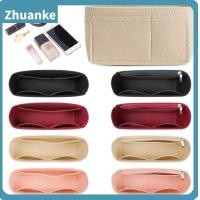 ราคา Zhuanke 1 ชิ ้ น Linner Bag ถุงเก ็ บ Felt ใส ่ Bag ทนทานแบบพกพา Multi Pocket กระเป ๋ า Organizer สําหรับ Longchamp Mini กระเป ๋ า (27100393843)