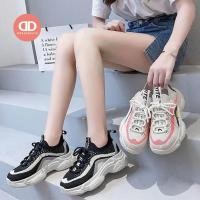 ราคา พร้อมส่ง 6017 รองเท้าผ้าใบแฟชั่น ผ้าตาข่าย ระบายอากาศ (15098104995)