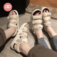 ราคา ใส่สบาย L015 รองเท้าแตะรัดส้น สวมลำลอง ส้นแบน สำหรับผู้ชายและผู้หญิง (23532738450)