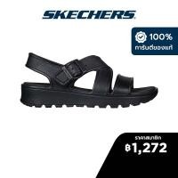ราคา Skechers สเก็ตเชอร์ส รองเท้าแตะผู้หญิง Women Foamies Footsteps Sandals 111575 BBK Live (22734473921)