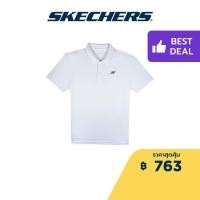ราคา Skechers สเก็ตเชอร์ส เสื้อโปโลผู้ชาย Men Knit Polo SP123M075 00GK (18884041422)