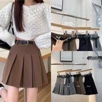 ราคา LADY JEANS 2307 พร้อมส่งค่ะ โค้ด LADYJMAY ลด 15 กระโปรงพลีทจีบทวิส แถมฟรีเข็มขัด กระโปรงแฟชั่น ผู้หญิง พร้อมส่ง (22666873306)