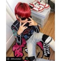 ราคา SR013กางเกงยีนส์เกาหลีแบรนด์ดังFOG KANYE Bieber DARKRO BIKERJEANS BLACKOFEXI22thoctoberr (15448685102)