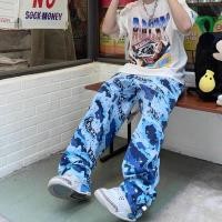 ราคา กางเกงแฟชั่น สตรีท ฮิต ทหาร camo pant ฮิปฮอป (20200454959)