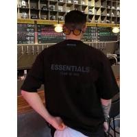 ราคา เสื้อยืดผู้ชายโอเวอร์ไซส์ fog รุ่นขายดี essentials B โลโก้หลัง (18323318286)