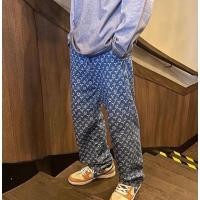 ราคา กางเกงยีนส์ทรงกระบอก monogram jeans กางเกงยีนส์มินิมอล กางเกงy2k (23236123942)