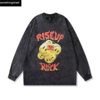 ราคา เสื้อแขนยาว rise up เสื้อy2k สตรีท ฮิปฮอป รุ่นใหม่ เสื้อผ้าแฟชั่น (21877118273)