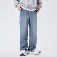 ราคา กางเกงยีนส์ผู้ชายทรงกระบอก big blue jeans กางเกงยีนส์มินิมอล y2k (19889005685)