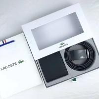 ราคา พร้อมส่ง ชุดของขวัญ สุดล้ำค่า เข็มขัด และ กระเป๋าสตางค์ LACOSTE มีกล่องและถุงกระดาษ สำหรับเป็น ของขวัญวันเกิด วาเลนไทน์ (3470015786)