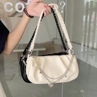 ราคา กระเป๋า HOBO หนังเเต่งสายห้อยเเต่งอะไหล่น่ารัก สะพายได้ 2 เเบบ กระเป๋า สายลูกเล่นเเบบถัก (23030087273)