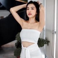 ราคา เกาะอกผ้าร่อง เกาะอกผ้าร่องสาวอวบ มีไซส์ใหญ่ S XL แมทซ์ง่ายกับทุกชุด ผ้าร่องญี่ปุ่น เกาะอกสายฝอ 11369626254 (11369626254)