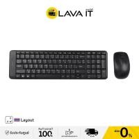 ราคา Logitech MK220 Wireless Combo ชุดเซ็ทคีย์บอร์ดและเมาส์ไร้สาย รับประกันสินค้า 3 ปี (6756401103)