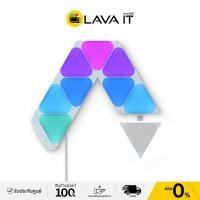 ราคา Nanoleaf NL48 1001TW 10PK Shapes mini Triangles Expansion Kit 10 Panels แผงไฟแต่งห้องรูปสามเหลี่ยมเล็ก รับประกันสินค้า 2 ปี (23578606414)