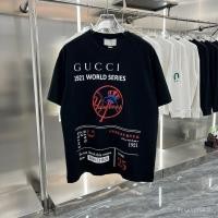 ราคา Gucci 24 สไตล ์ ใหม ่ สถานียุโรปพิมพ ์ ตัวอักษรแขนสั ้ นฤดูใบไม ้ ผลิฤดูร ้ อนสไตล ์ ใหม ่ Street สวมใส ่ ins หลวมผ ้ าฝ ้ ายเสื ้ อยืดอินเทรนด ์ ชาย ins (28200301363)