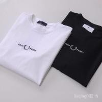 ราคา Fred PERRY หูข ้ าวสาลีฤดูร ้ อนผู ้ ชายสไตล ์ ใหม ่ ปักผ ้ าฝ ้ ายแขนสั ้ น Bottoming เสื ้ อสีทึบรอบคอเสื ้ อยืด M75 (27000420697)