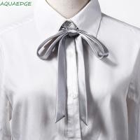 ราคา Aquaedge Bow Tie นักเรียนหญิงพู ่ เสื ้ ออุปกรณ ์ เสริมเครื ่ องแต ่ งกายวินเทจซาติน Bowtie (27550649213)