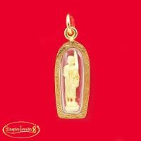 ราคา Inspire Jewelry NN พระสีวลีทอง องค์พ่นทรายเลี่ยมกรอบทอง24K ขนาด 1 3 x 3 CM กันน้ำ บูชาพระสิวลีได้มาซึ่งโชคลาภ (20601090017)