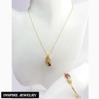ราคา Inspire Jewelry NN ชุดเซ็ทสร้อยคอปี่เซียะ สร้อยข้อมือปีเซียะ งาน Design ตัวเรือนหุ้มทองแท้24K เงินทองโชคลาภ ร่ำรวย (952925135)