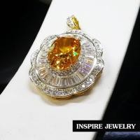ราคา Inspire Jewelry จี้พลอยนพเก้า ทรงกลม สวยงามมาก ฝังเพชรพลอย CZ งานจิวเวลรี่ งดงาม size 5x5cm size L มีจำนวนจำกัดมาก (18904472746)