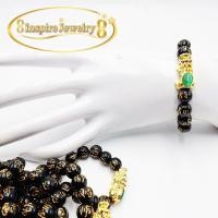 ราคา Inspire Jewelry กำไลปี่เซี้ยะหัวหินตาแมว เครื่องประดับมงค่ล (6263466735)