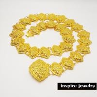 ราคา Inspire Jewelry ชุดไทย เข็มขัด ปราณีตมาก งานแฟชั่น สีทอง สำหรับประดับชุดไทย สวยหรู เหมาะกับการแต่งกายที่สวยงาม (4401270773)