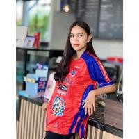 ราคา ใหม่ล่าสุดเสื้อคอห้าเหลี่ยมพิมพ์ลาย ผ้าไมโคร (24374882425)