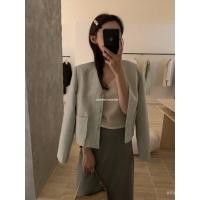ราคา พร ้ อมส ่ ง imiss High End แฟชั ่ น Chanel Jacket ผู ้ หญิงฤดูใบไม ้ ผลิสไตล ์ ใหม ่ สไตล ์ ฝรั ่ งเศส All Match Top (27550842689)