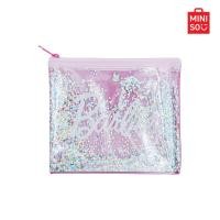 ราคา MINISO กระเป๋าใส่เครื่องเขียน กระเป๋าพลาสติก Barbie Collection (25963032656)