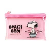 ราคา MINISO กระเป๋าเครื่องเขียน คอลเลคชั่น Snoopy Summer Travel Collection (24400637678)